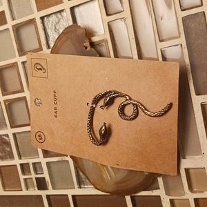 Earth Bound Trading Snake Ear cuff